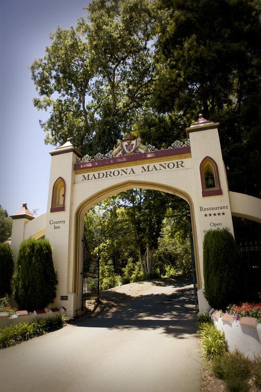 ホテル Madrona Manor ヒールズバーグ エクステリア 写真